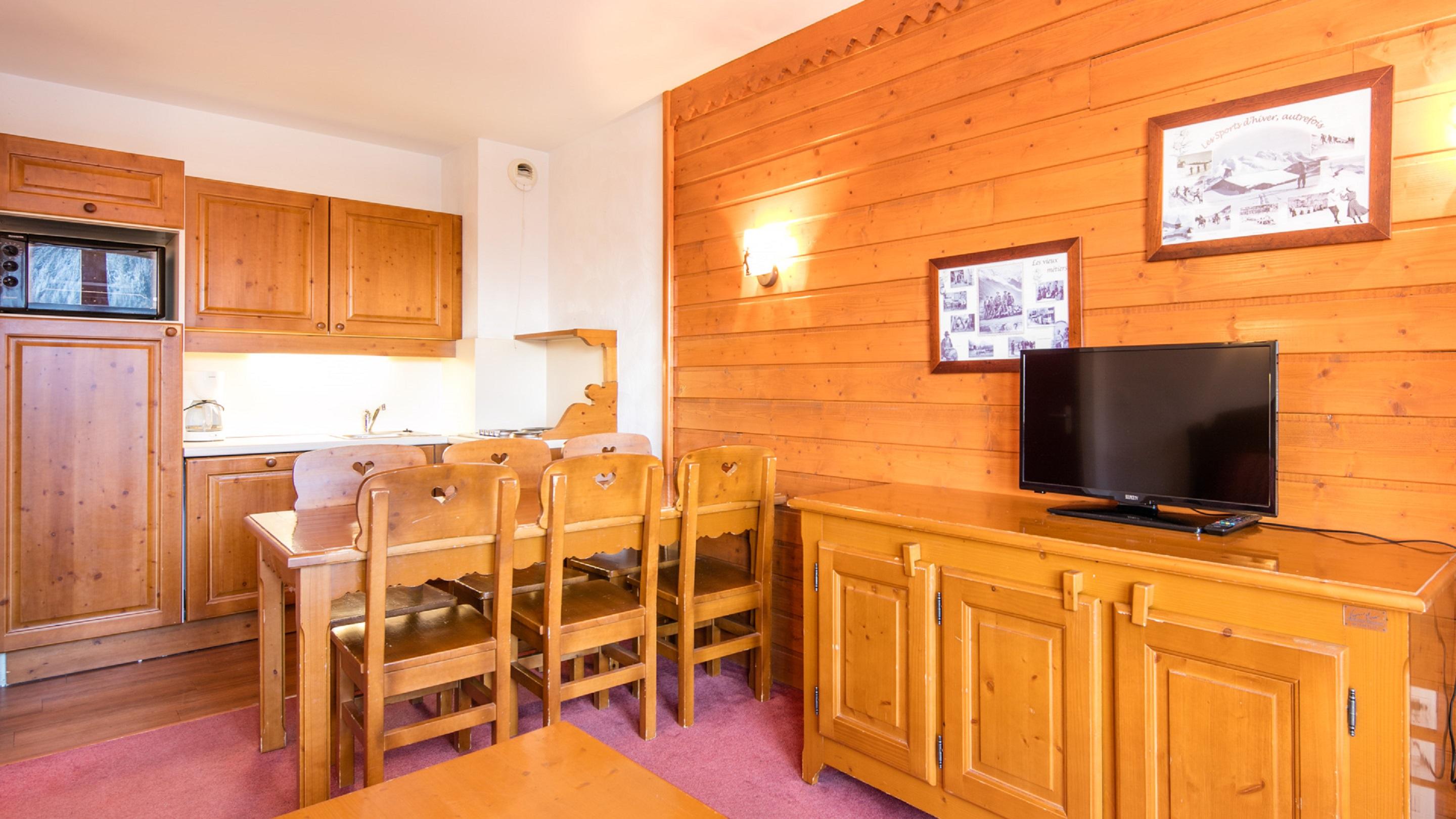 Vacanceole - Residence La Turra Valfrejus Exterior foto
